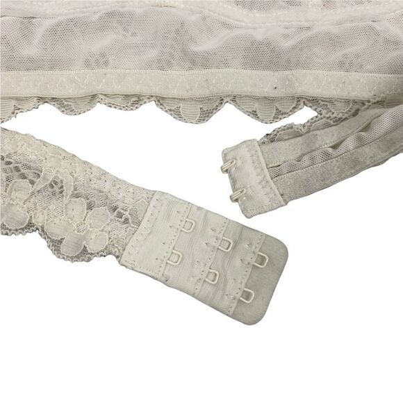 Intimately Free People XS Galloon Ivory Lace Halter Bra - Picture 9 of 12